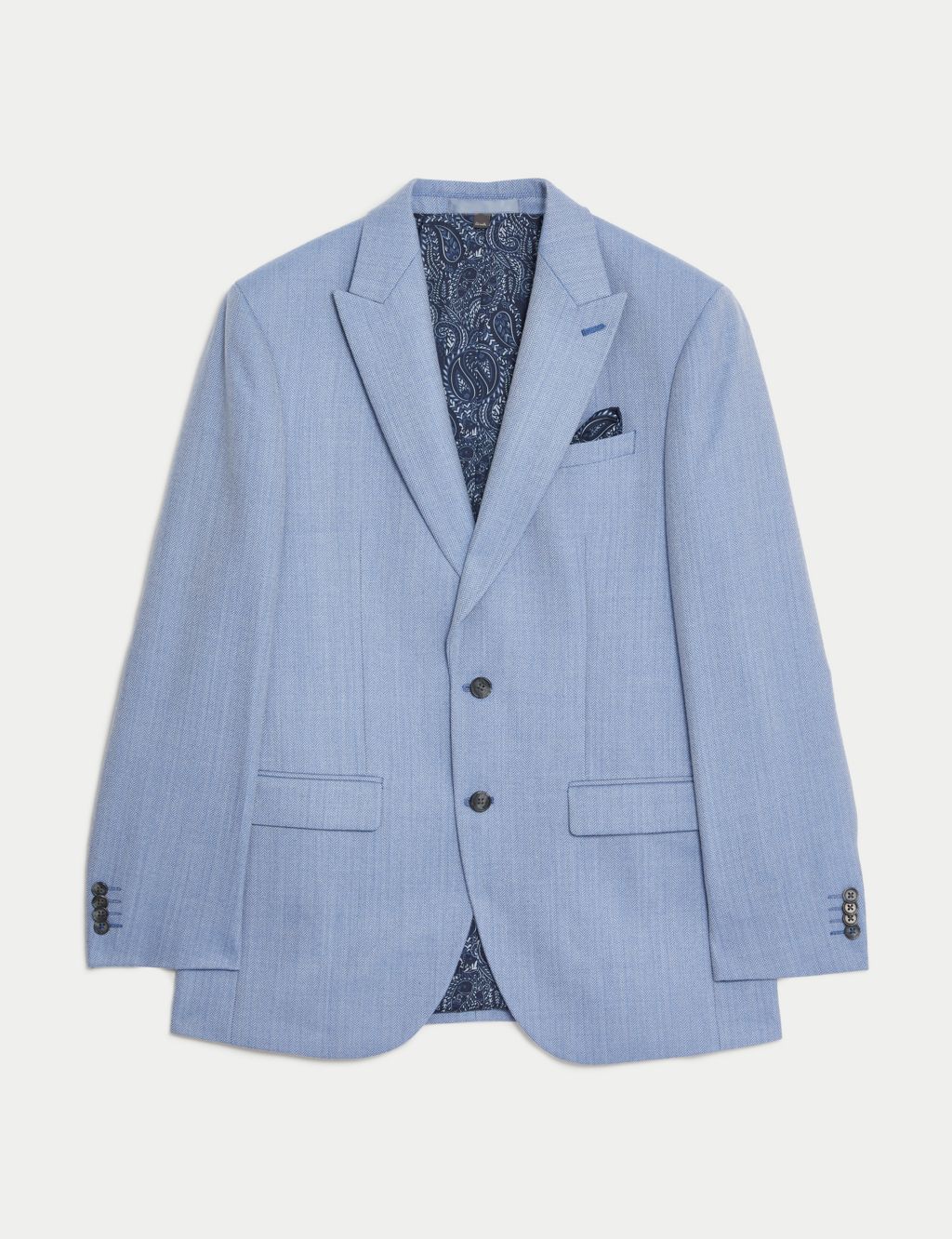 Regular Fit Wool Blend Suit Jacket 1 of 7