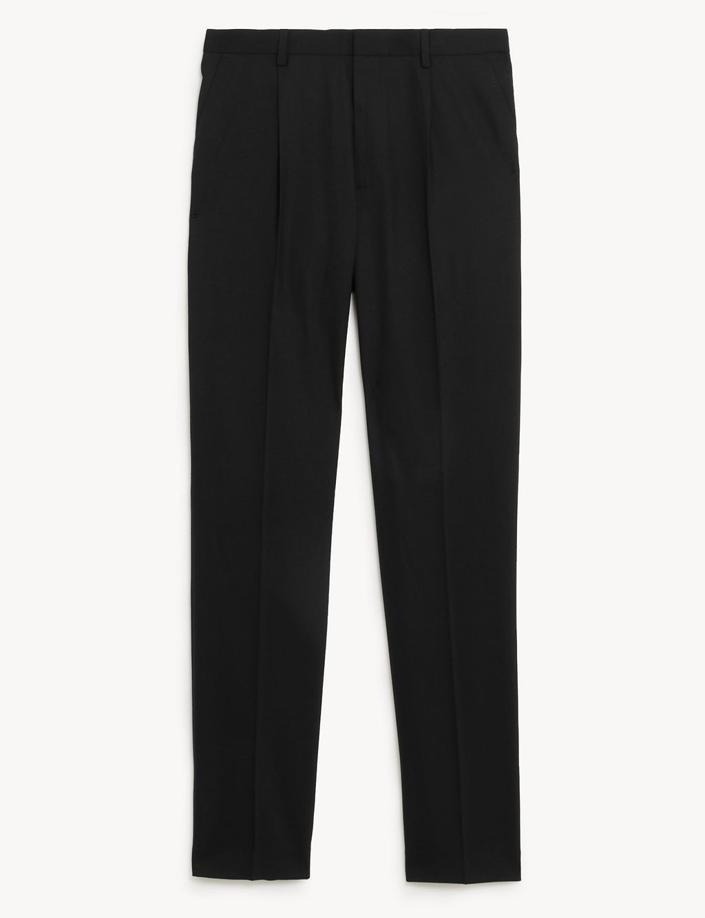 Regular Fit Wool Blend Trousers 6 of 6