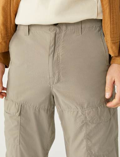 Regular Fit Zip Off Trekking Cargo Trousers 5 of 6