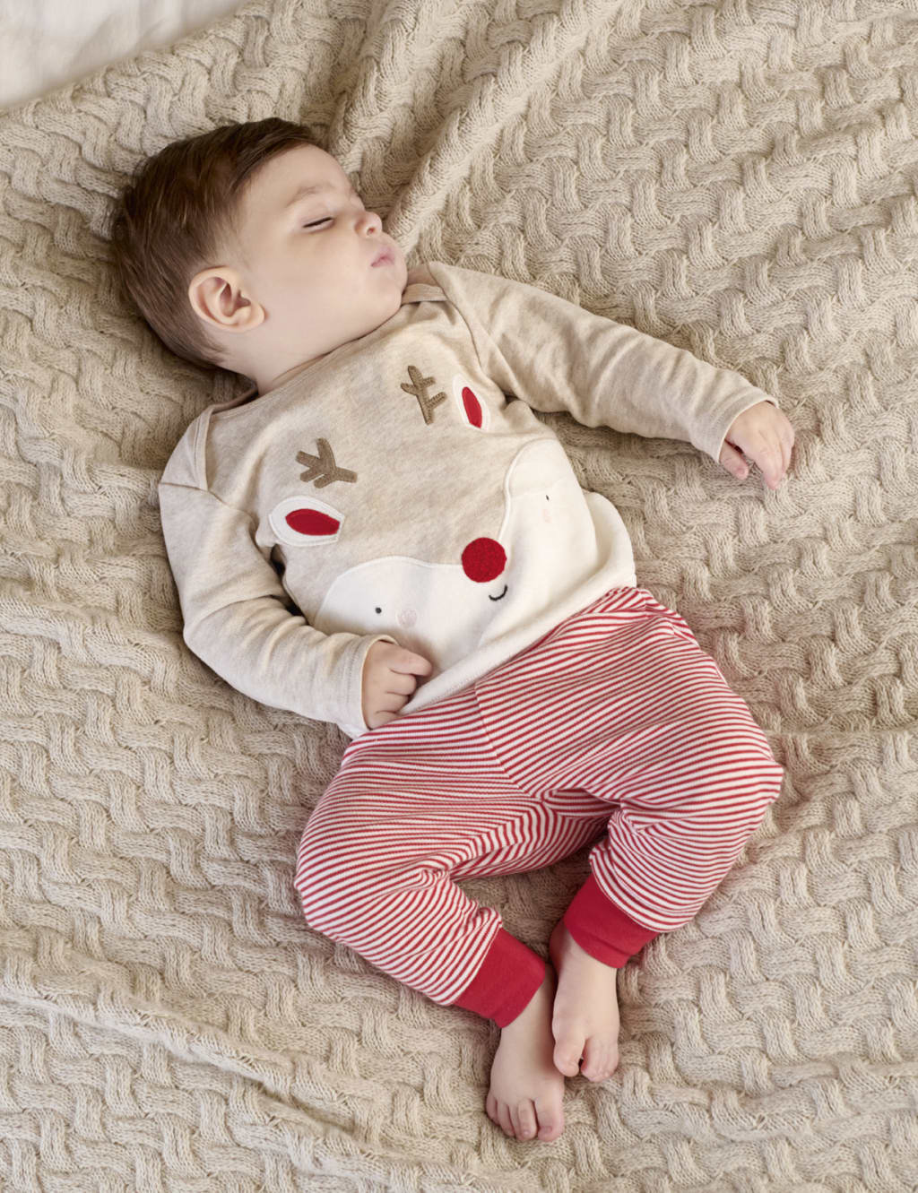 Newborn clearance christmas pajamas