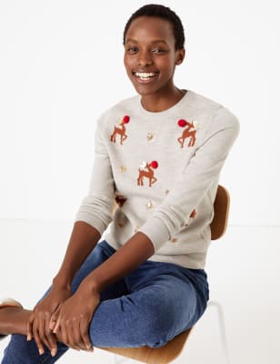 m and s christmas jumper
