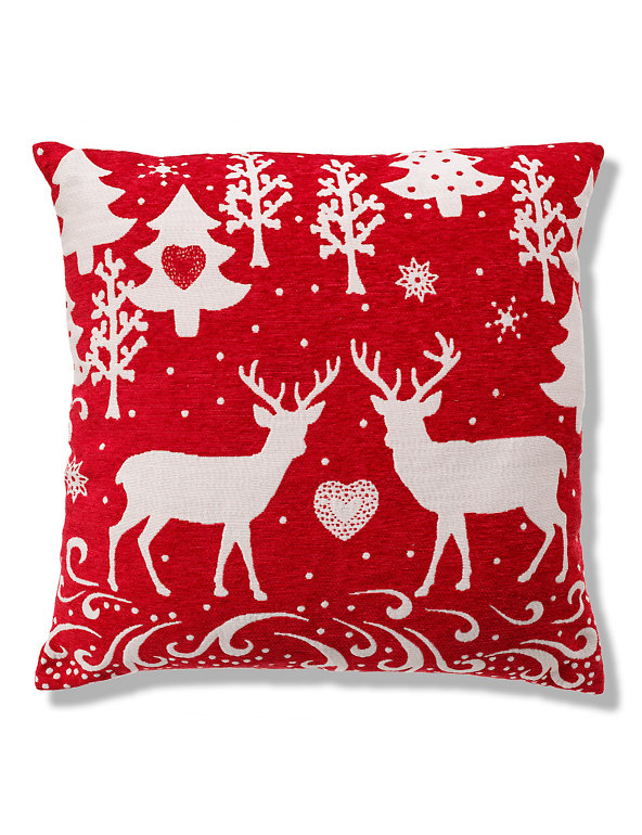 Reindeers in Love Cushion Image 1 of 1