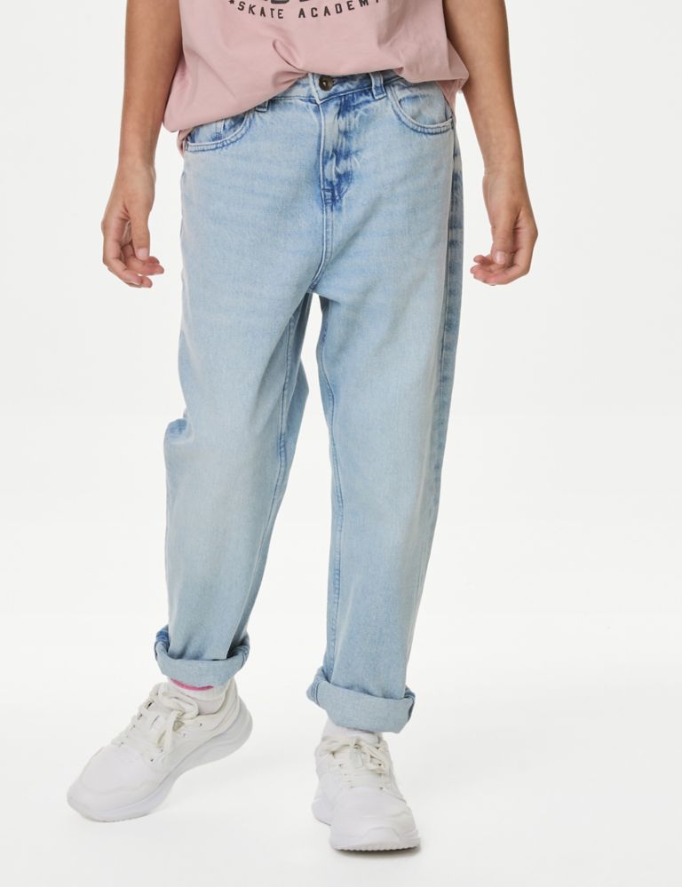 Relaxed Coloured Denim Jeans (6-16 Yrs) 5 of 6