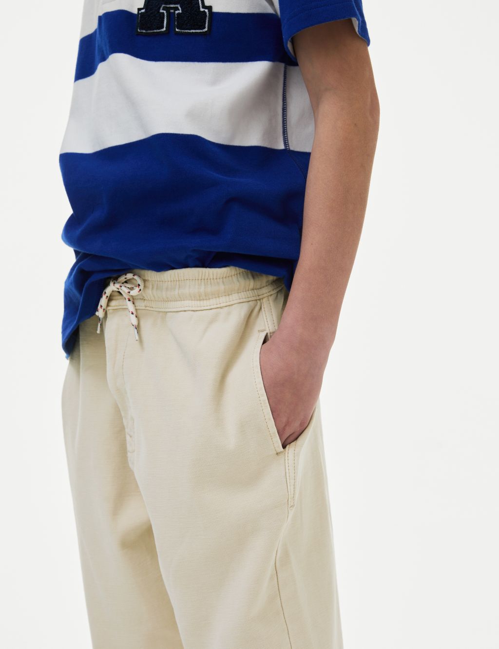 Relaxed Cotton Rich Skater Chinos (2-16 Yrs) 2 of 5