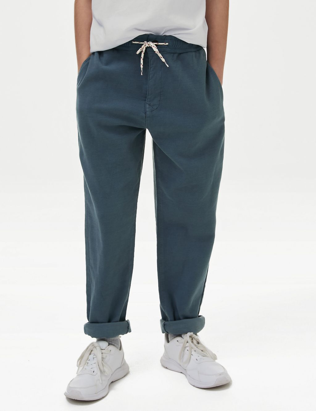 Relaxed Cotton Rich Skater Chinos (6-16 Yrs) 4 of 5