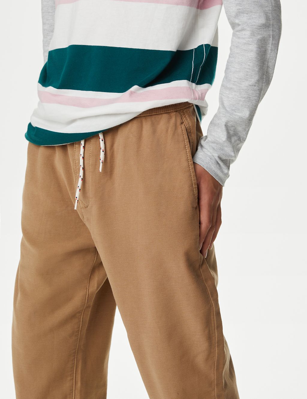 Relaxed Cotton Rich Skater Chinos (6-16 Yrs) 4 of 6