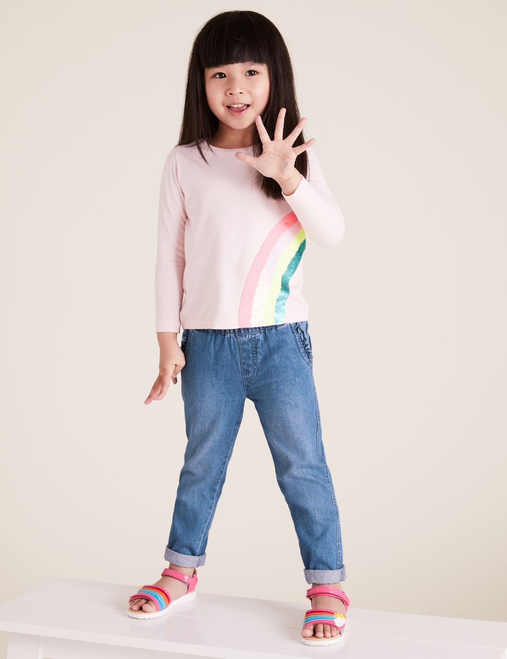 Relaxed Denim Jeans (2-7 Yrs) 3 of 5