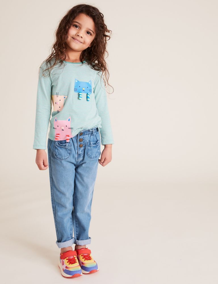 Relaxed Denim Jeans (2-7 Yrs) 1 of 5