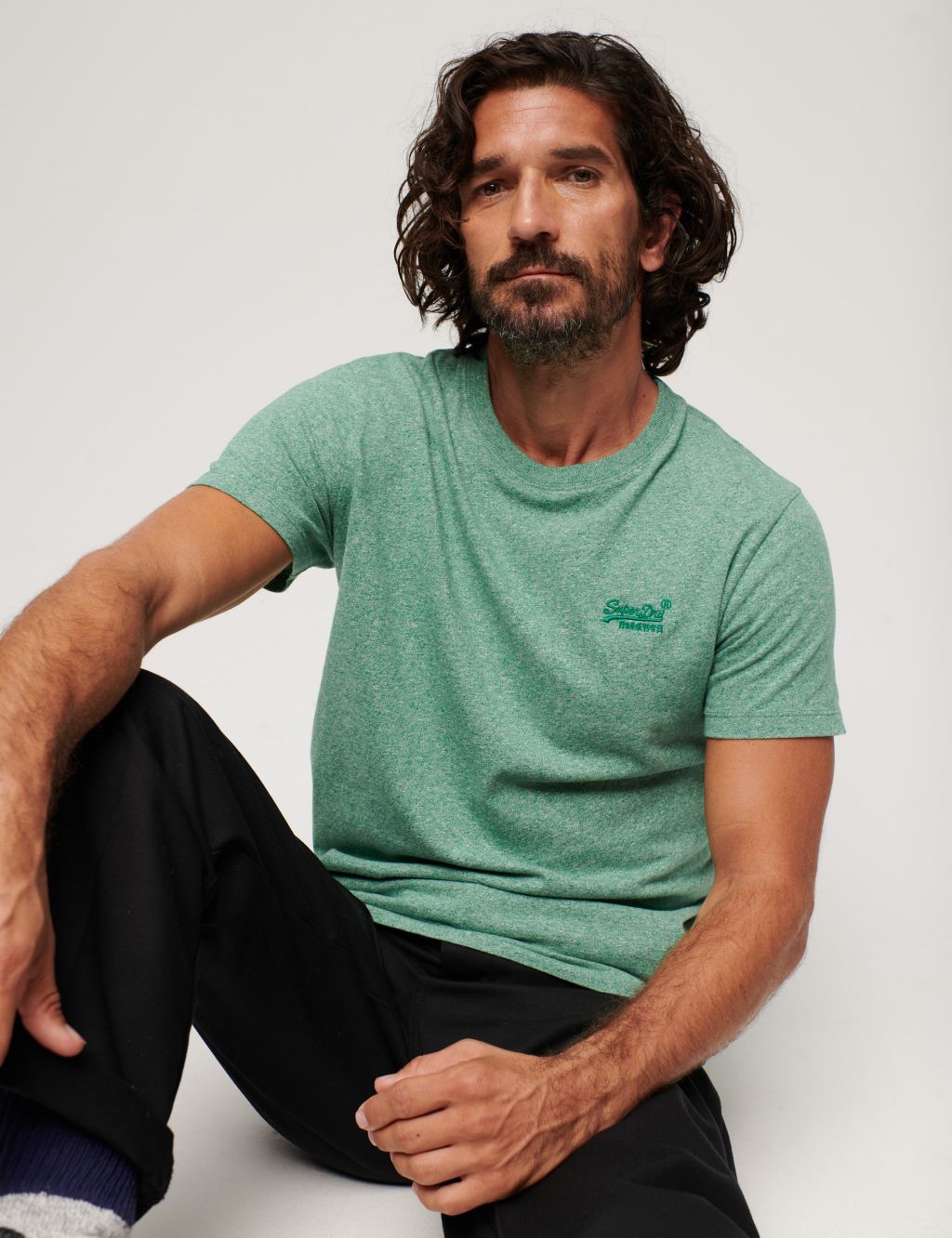 Relaxed Fit Organic Cotton Textured T-Shirt 7 of 7