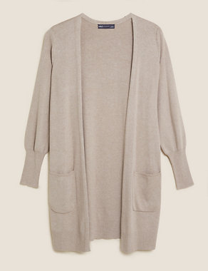 Relaxed Longline Cardigan Image 2 of 7