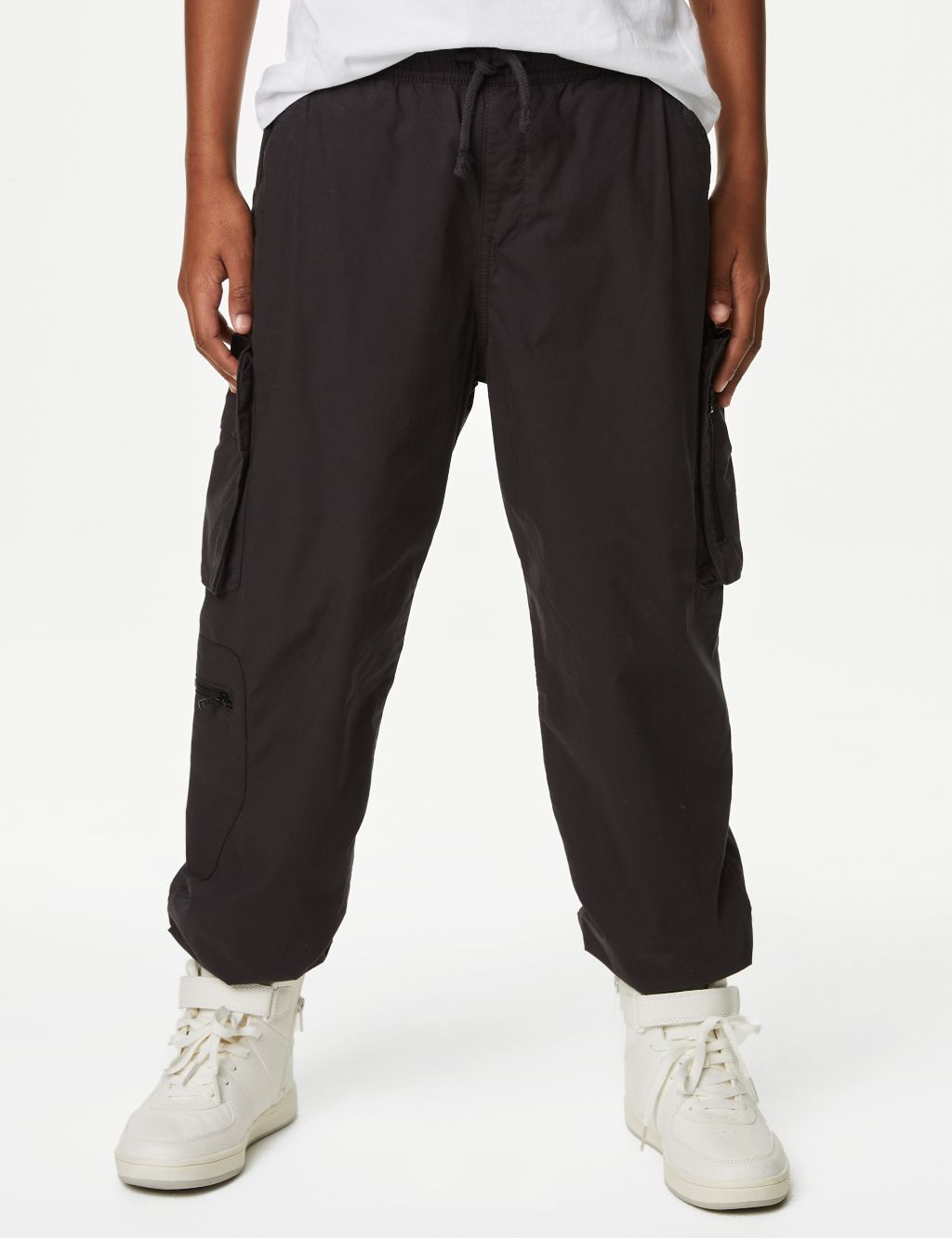Relaxed Pure Cotton Cargo Trousers (6-16 Yrs) | M&S Collection | M&S