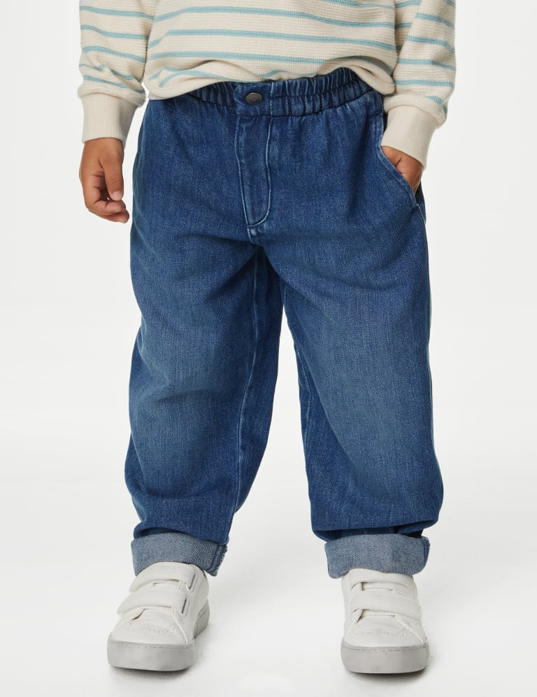 Pure cotton jeans top