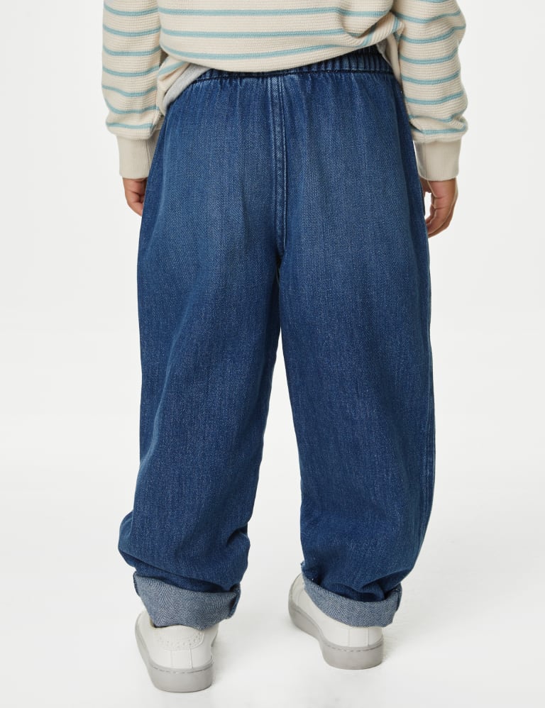 Relaxed Pure Cotton Jeans (2-8 Yrs) 6 of 6