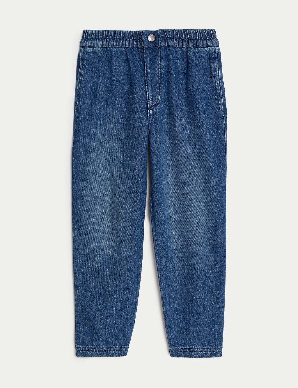 Relaxed Pure Cotton Jeans (2-8 Yrs) 1 of 6