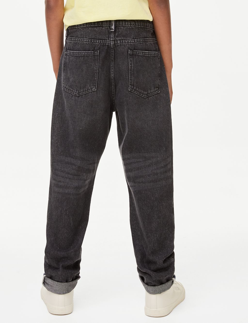Relaxed Pure Cotton Jeans (6-16 Yrs) 5 of 5