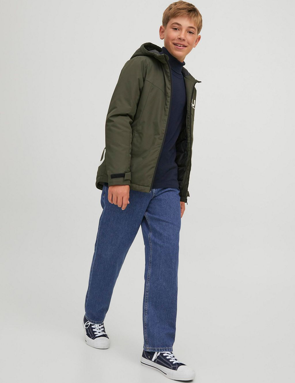 Relaxed Pure Cotton Jeans (8-16 Yrs) 8 of 8