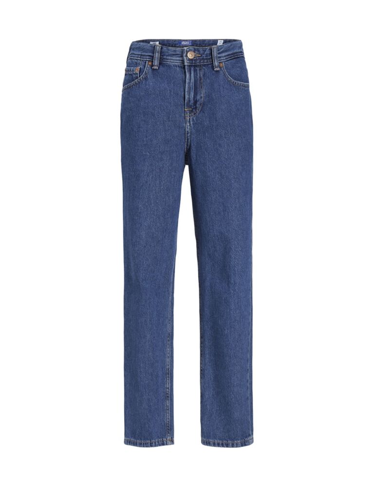 Relaxed Pure Cotton Jeans (8-16 Yrs) 2 of 8