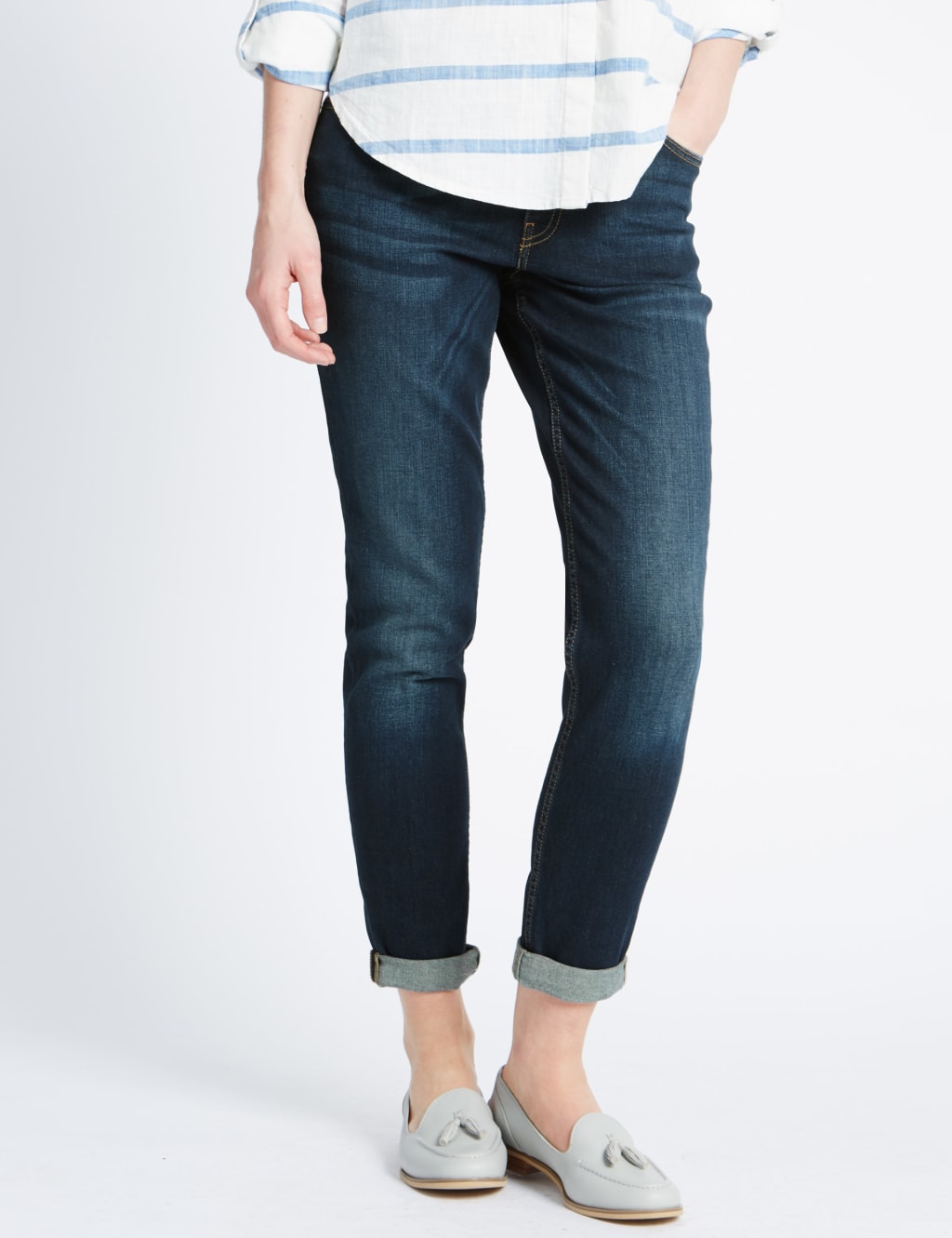 Relaxed Skinny Jeans M S Collection M S