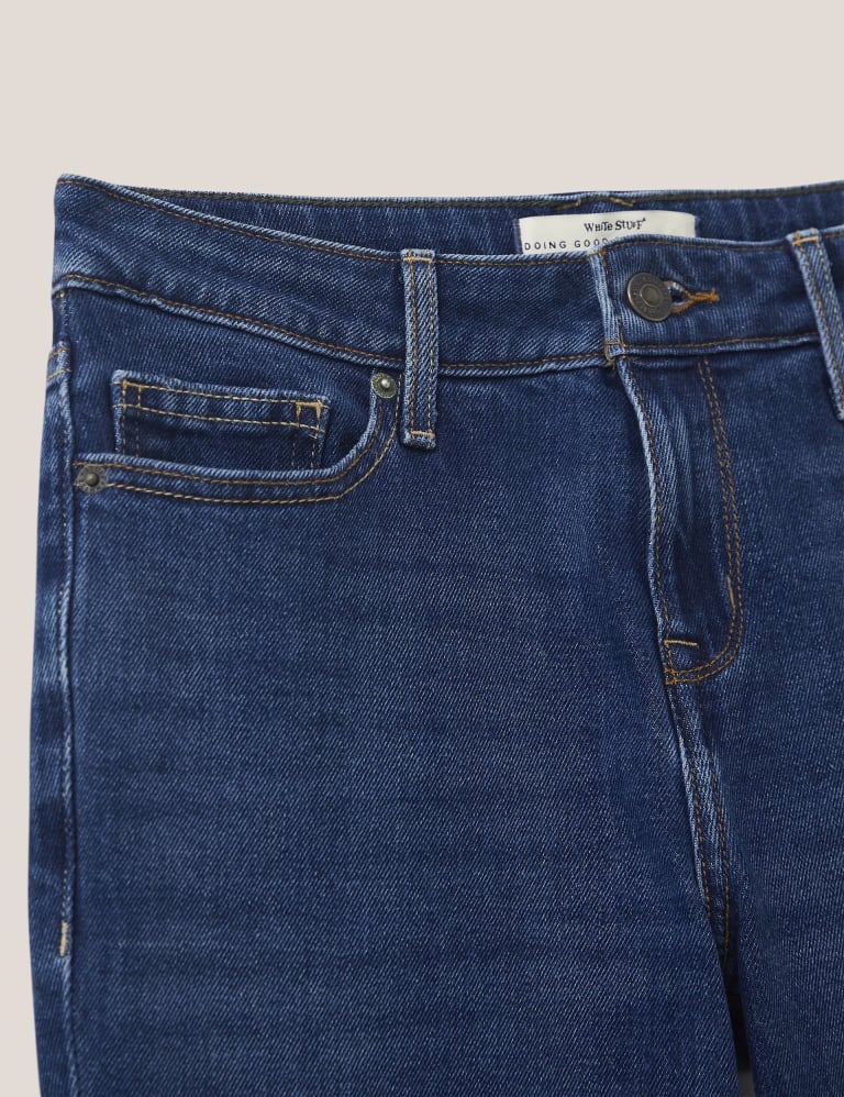 Relaxed Slim Fit Jeans with Tencel White Stuff M S