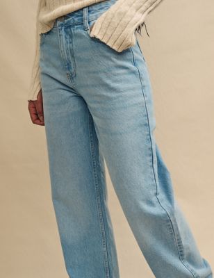 Relaxed Straight Leg Jeans Image 2 of 4