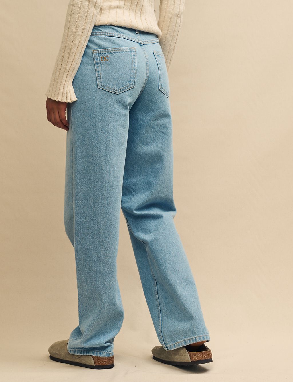 Relaxed Straight Leg Jeans 2 of 4