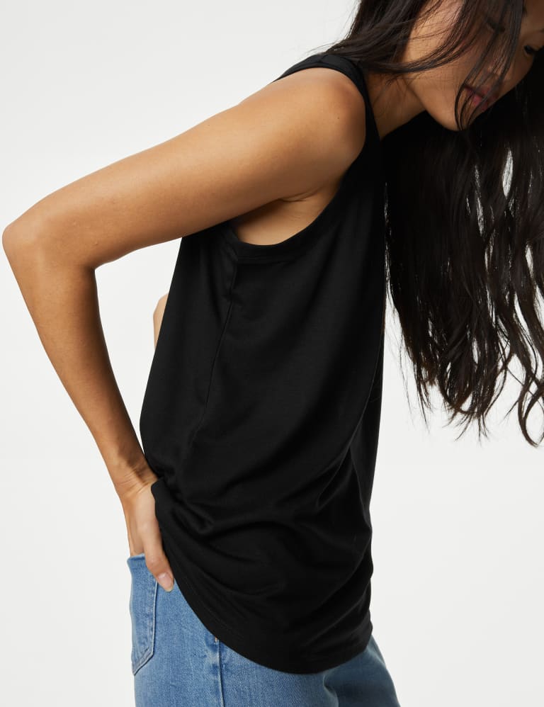 Relaxed Vest Top, M&S Collection