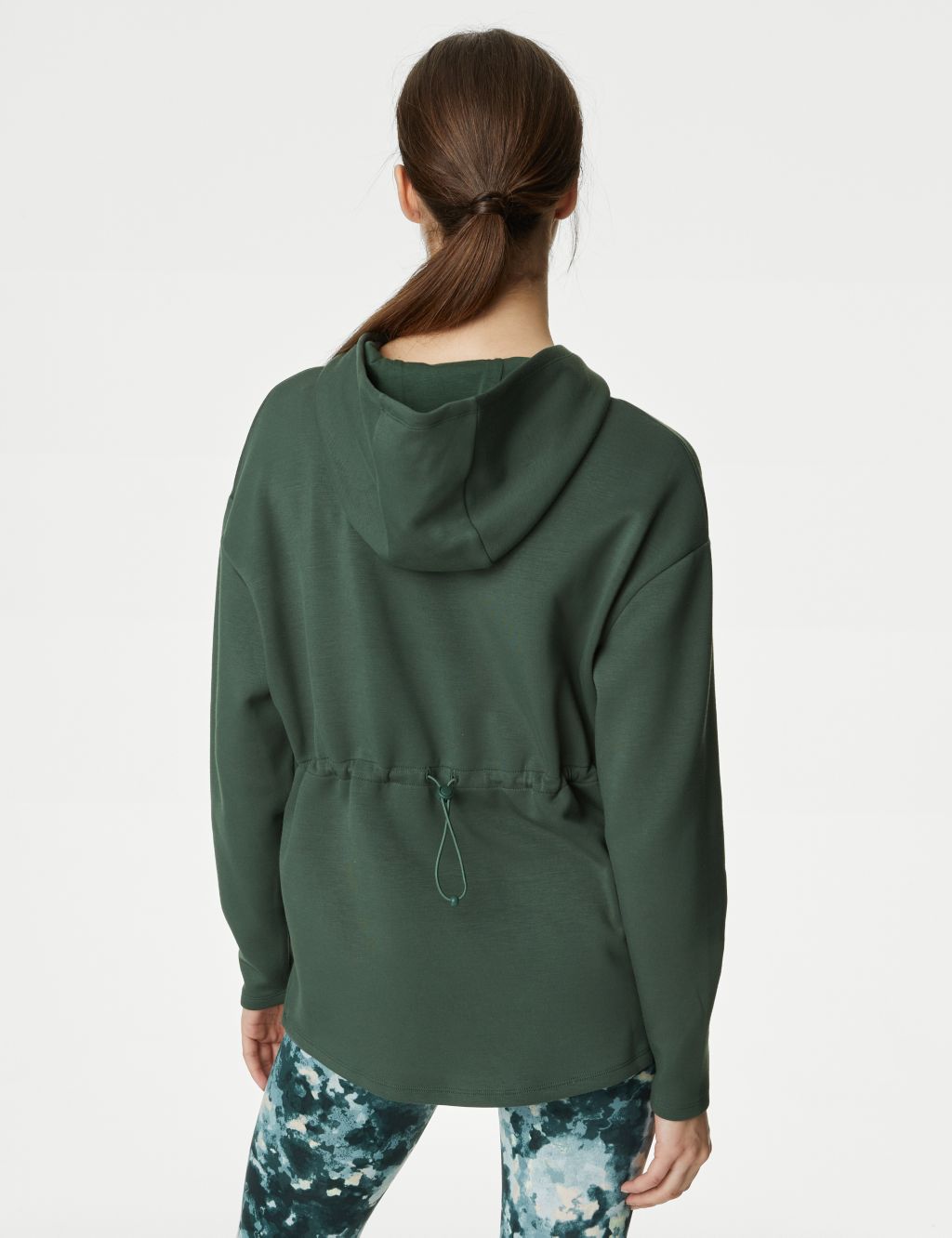 Relaxed Yoga Longline Hoodie 5 of 6