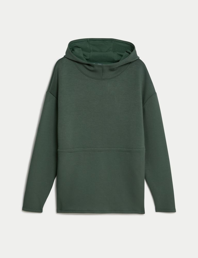 Relaxed Yoga Longline Hoodie | Goodmove | M&S
