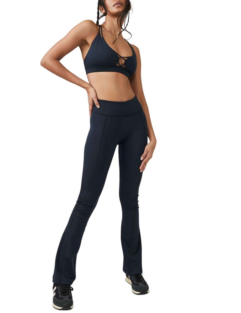 Resilience High Waisted Slim Flared Joggers 2 of 4