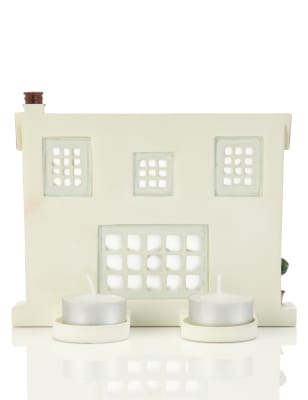 Resin Tealight Holder Christmas Decoration M S