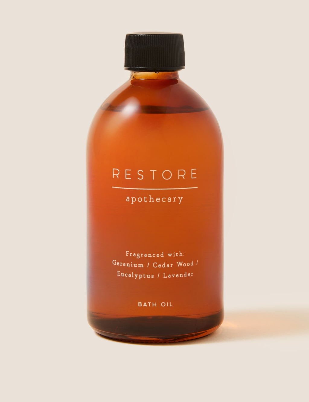 Restore Bath Oil 330ml | Apothecary | M&S