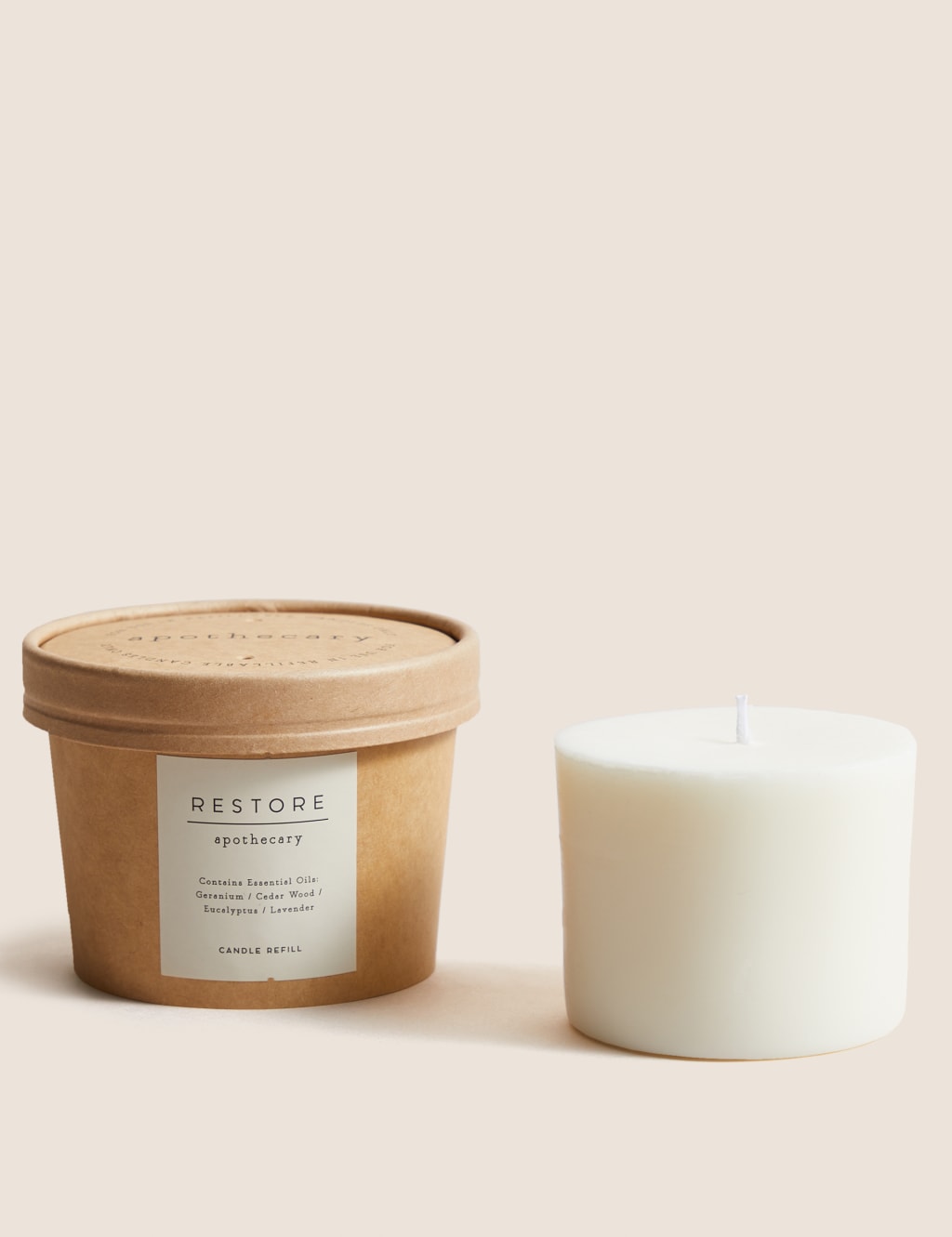 Restore Candle Refill Apothecary M&S