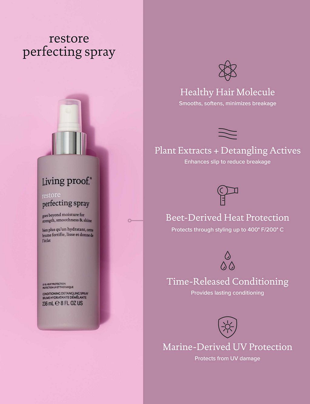 Restore Perfecting Spray 236ml 1 of 3