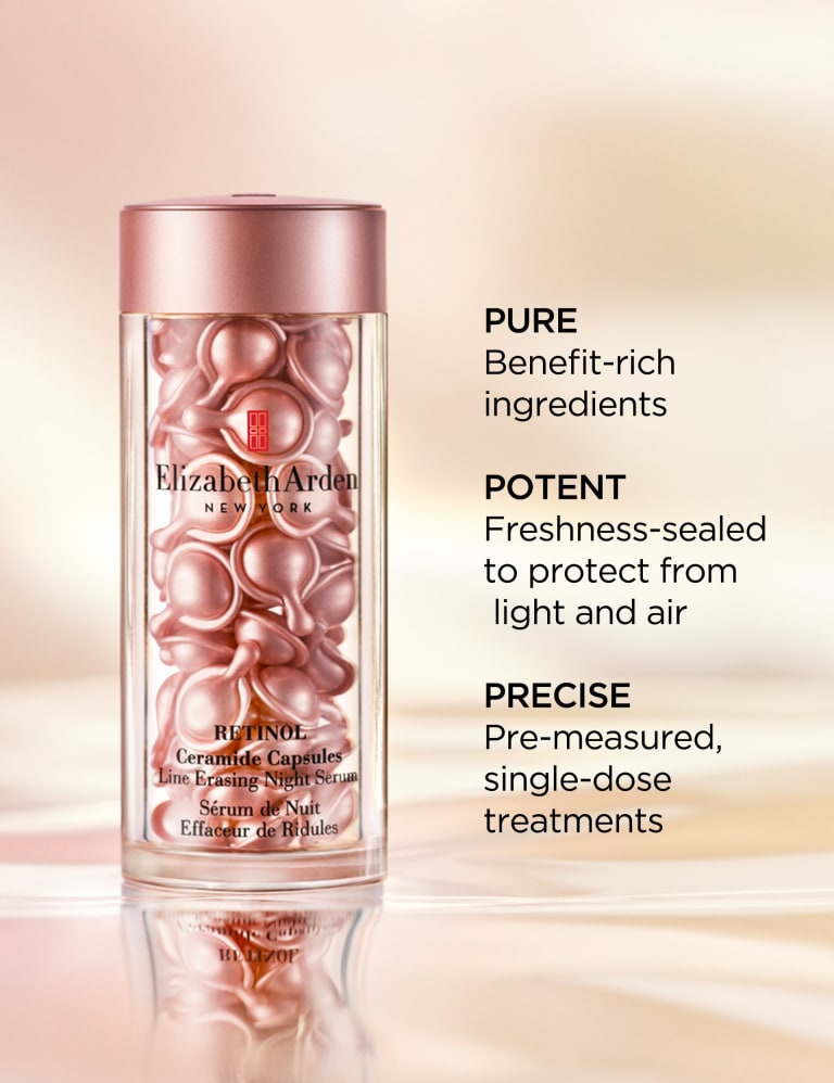 Retinol Ceramide Capsules Line Erasing Night Serum 30 Piece