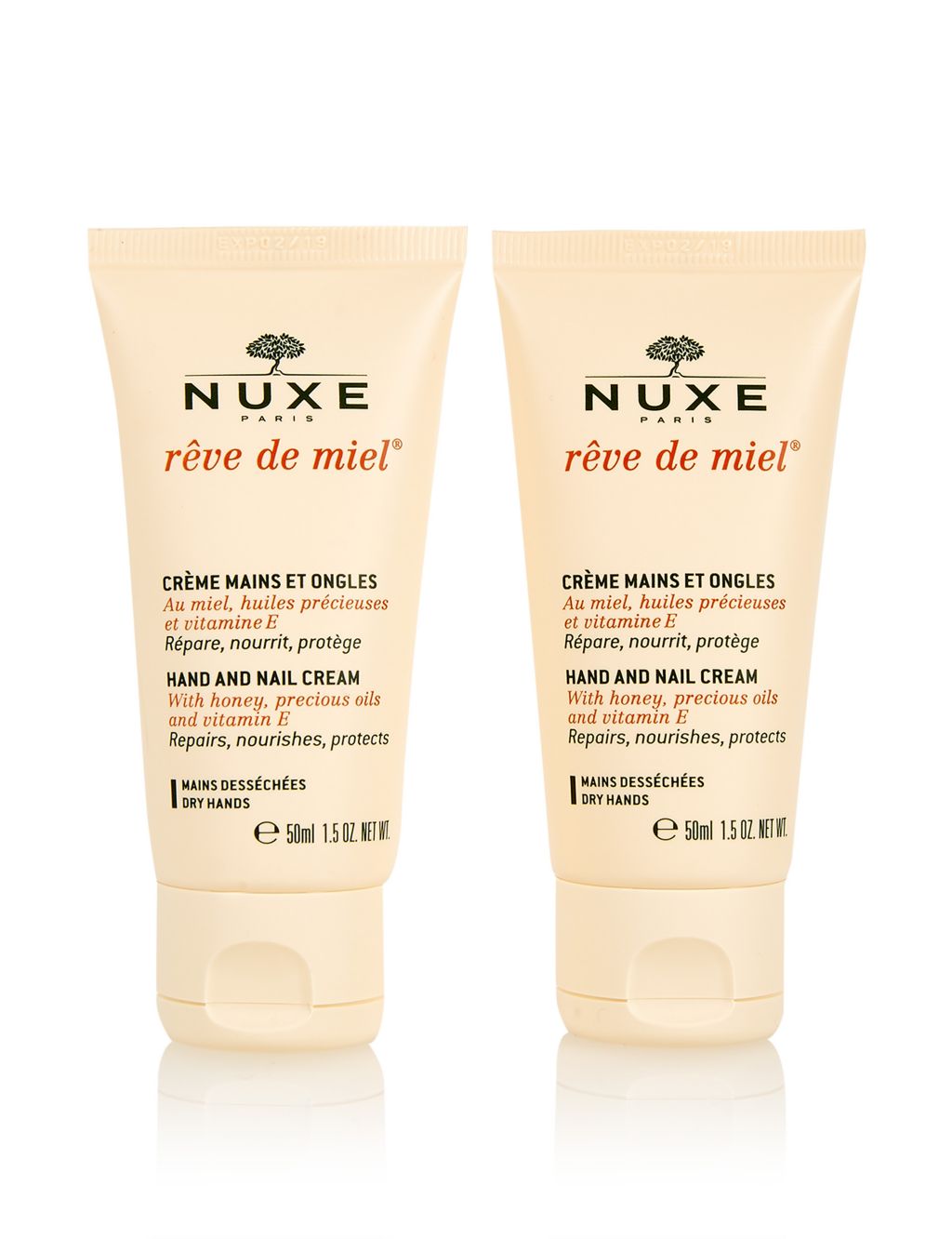Reve de Miel Buy1 Get 1 Free Duo Hand Cream 100ml 1 of 2