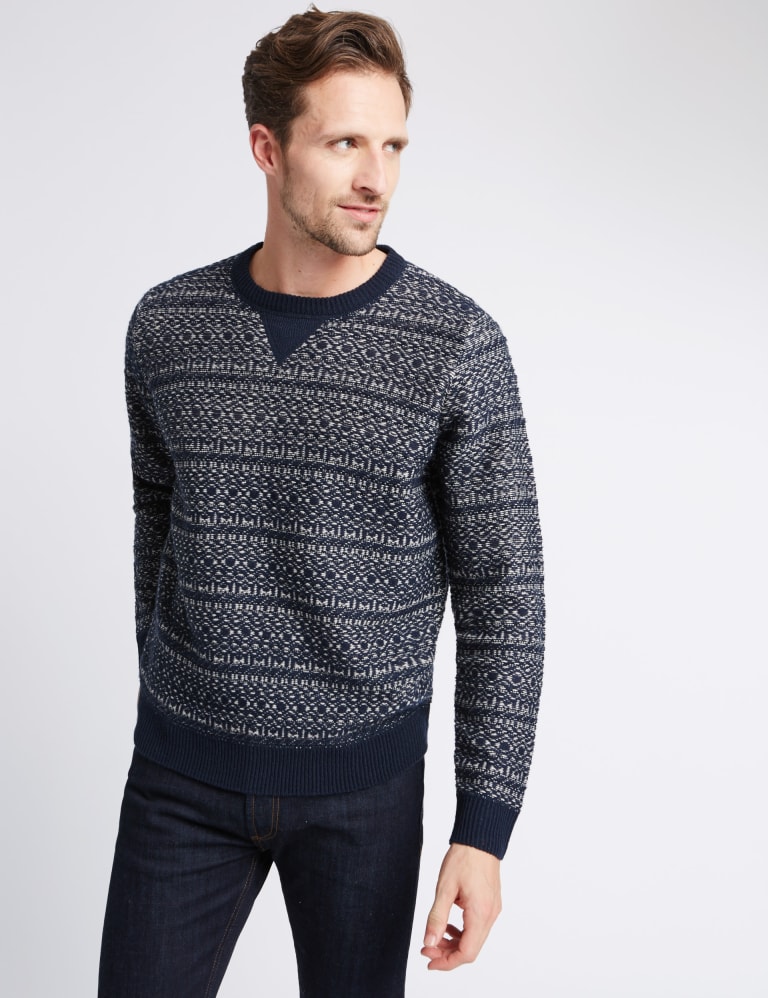 M&s fairisle jumper deals