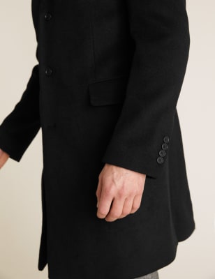 m&s overcoat