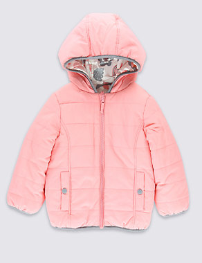 Reversible Print Bomber Coat with Stormwear™ (1-7 Years) Image 2 of 6
