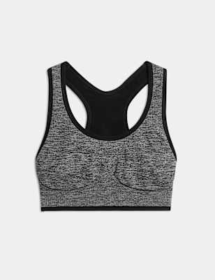 DKNY Seamless Bra Grey, £20.00