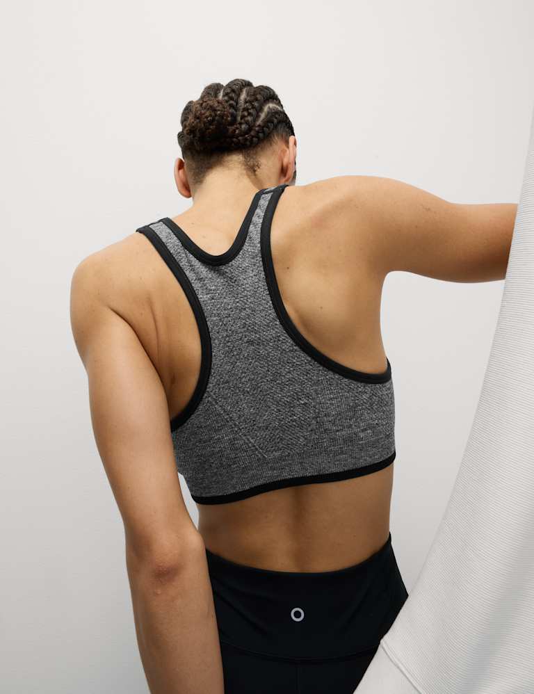 Reversible Seamless Medium Support Sports Bra Goodmove M S