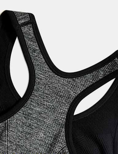 Reversible Seamless Medium Support Sports Bra 7 of 8