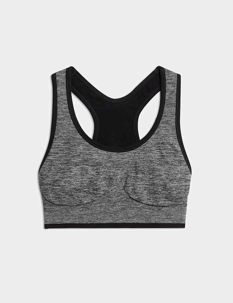 Reversible Seamless Medium Support Sports Bra Goodmove M S