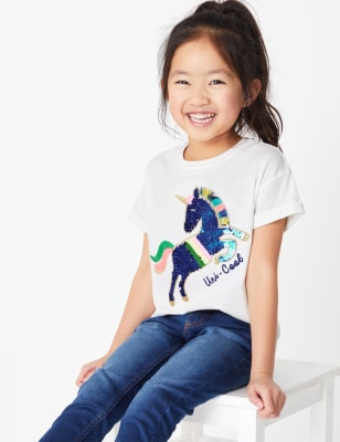 Flip sequin unicorn shirt hotsell