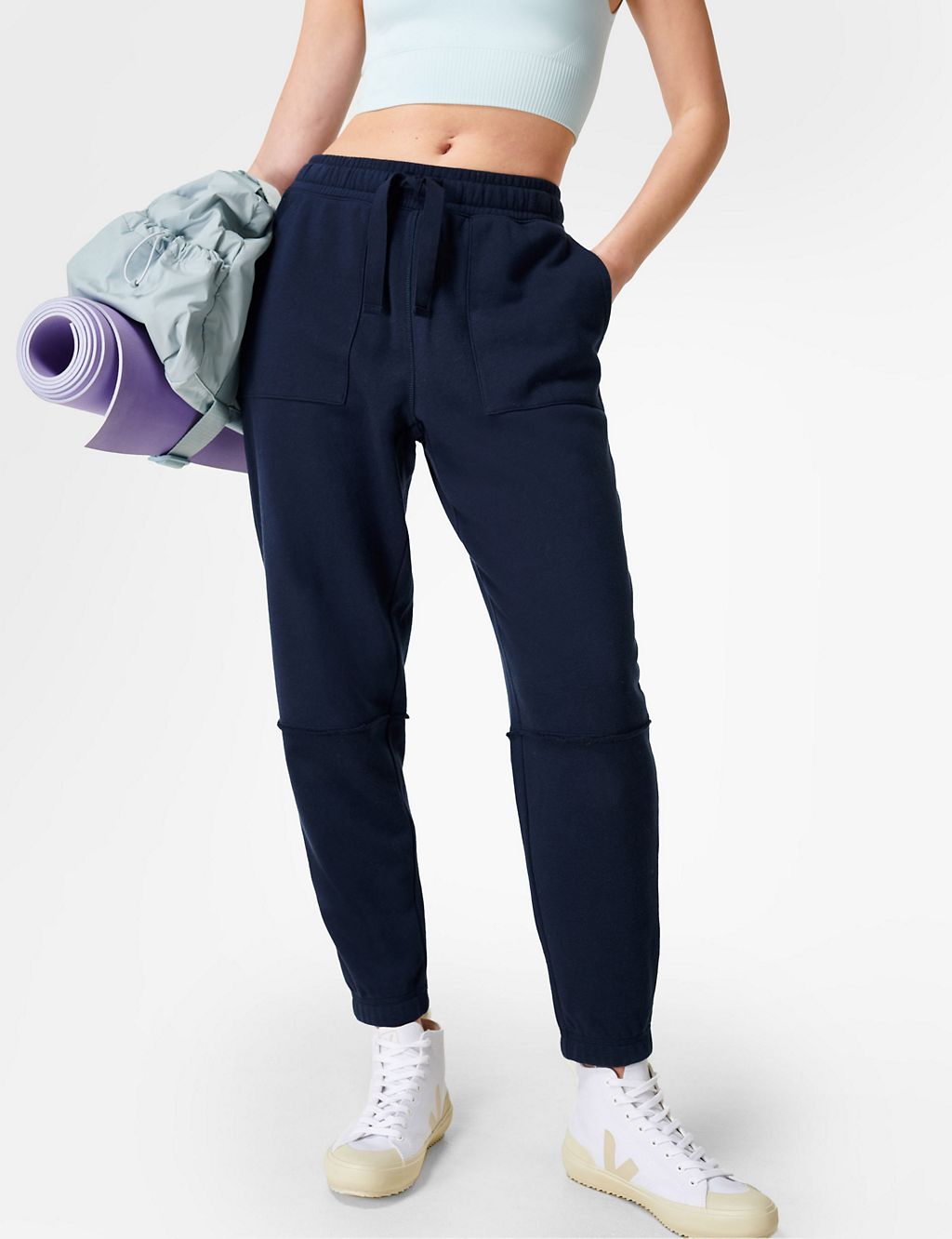 Revive Cotton Rich Relaxed Joggers 1 of 6