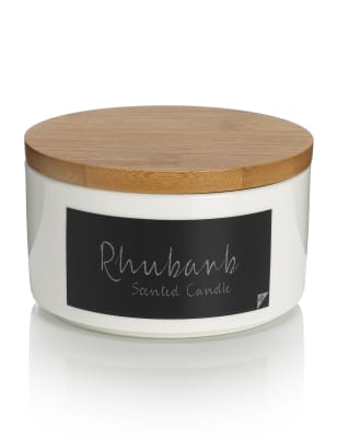 Rhubarb Filled Scented Candle M&S