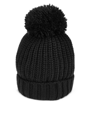 m&s bobble hat