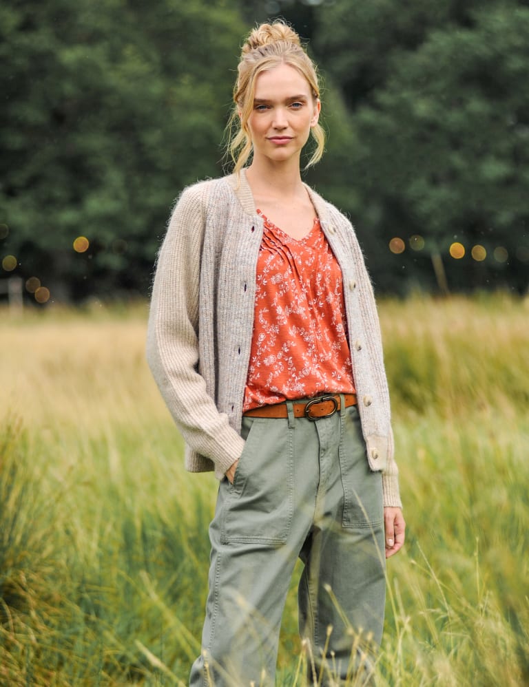 M&s green deals cardigan