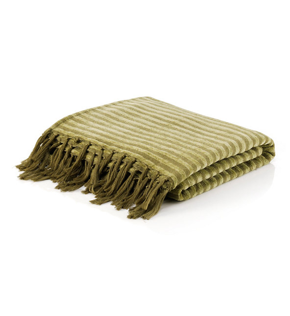 Ribbed Chenille Throw Image 1 of 2