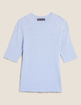 M&s short 2025 sleeve jumpers