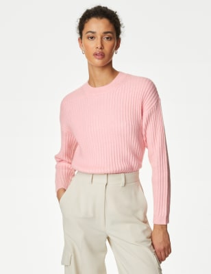 Marks and hotsell spencer ribbed jumper